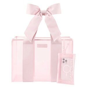 Case-Mate Blush Pink Tote with Bow Accent